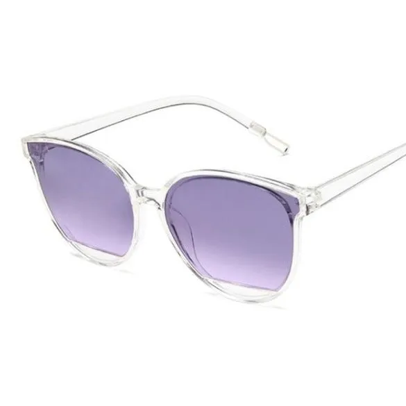 Luxury Flat Elegant Cat Eye Sunglasses