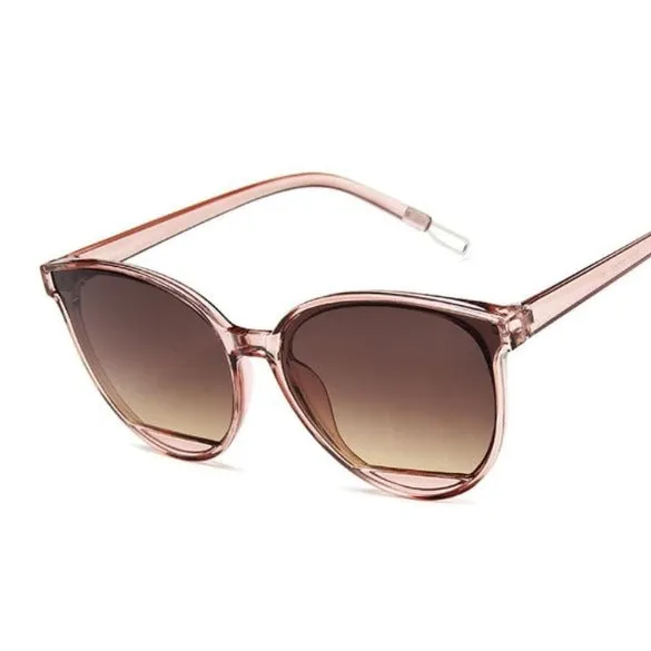 Luxury Flat Elegant Cat Eye Sunglasses