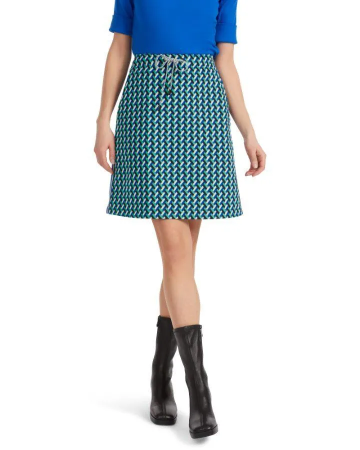 Marc Cain Weave Pattern Skirt