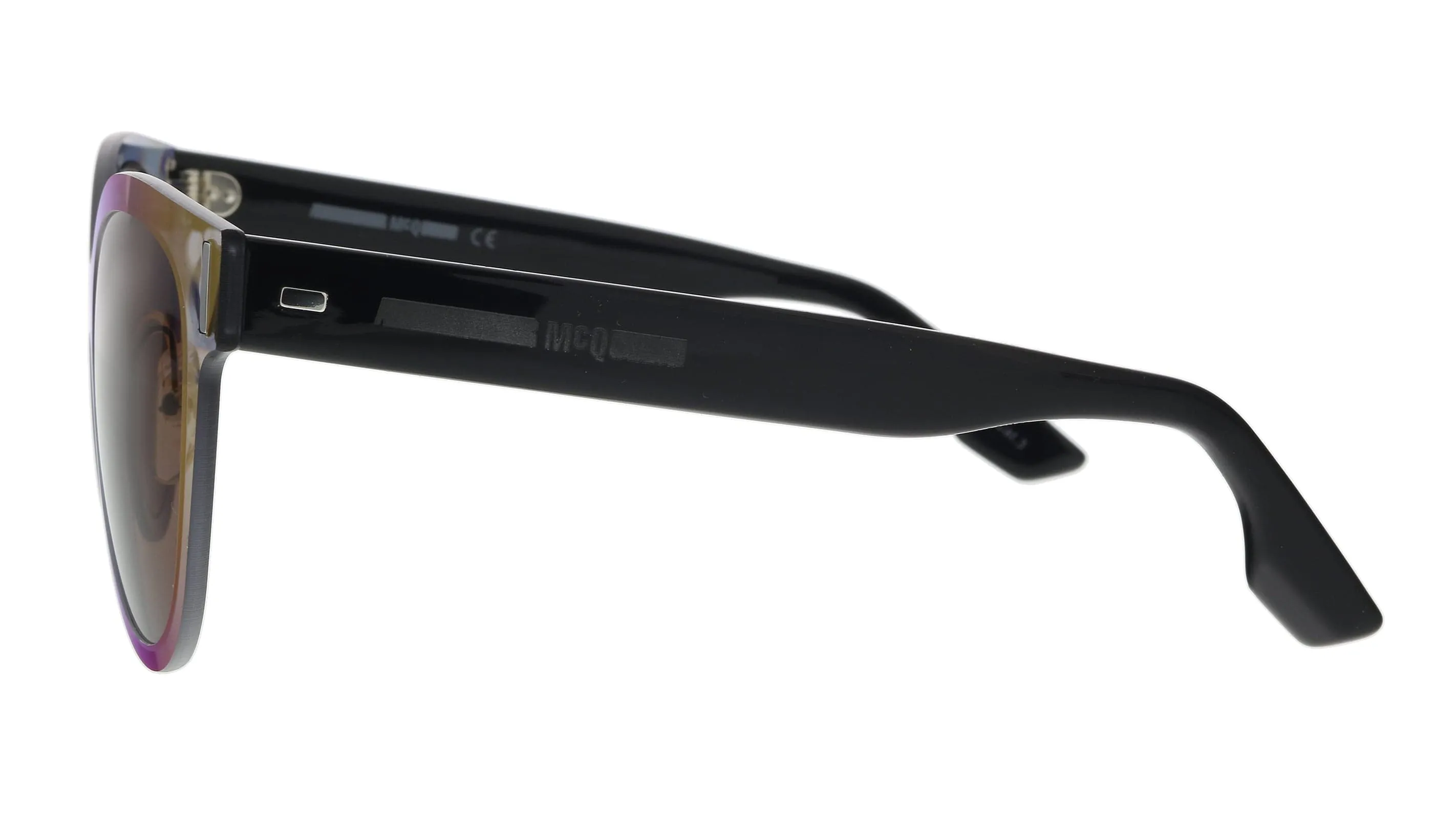 McQ MQ0023S-002 Brown Cateye Sunglasses
