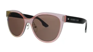 McQ MQ0023S-002 Brown Cateye Sunglasses