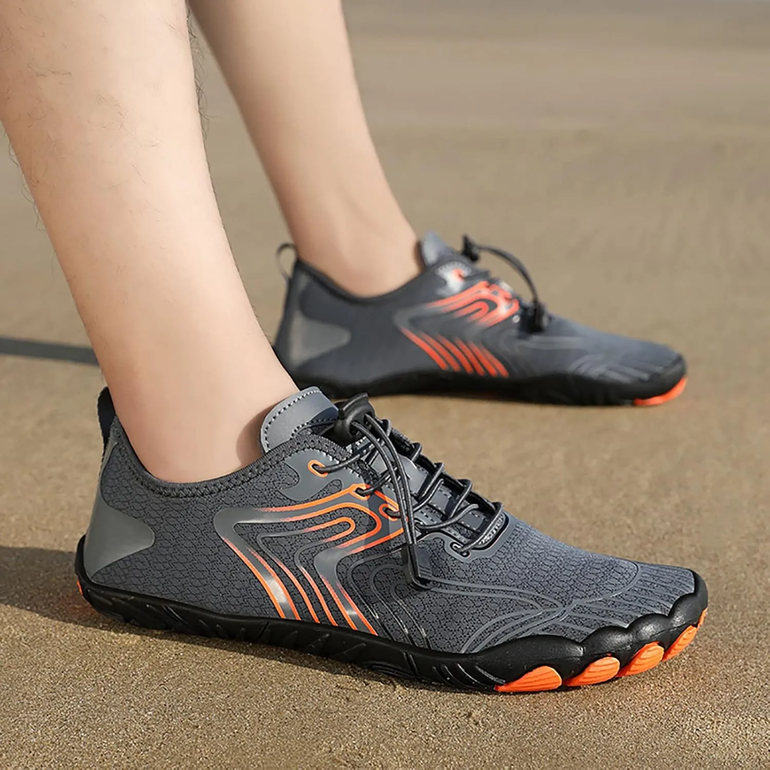 Men's Slip on Walking Shoes Comfort Memory Foam Breathable Mesh Fashion Sneakers Non Slip Arch Support Cushioning Training Gym Shoes Wide Width