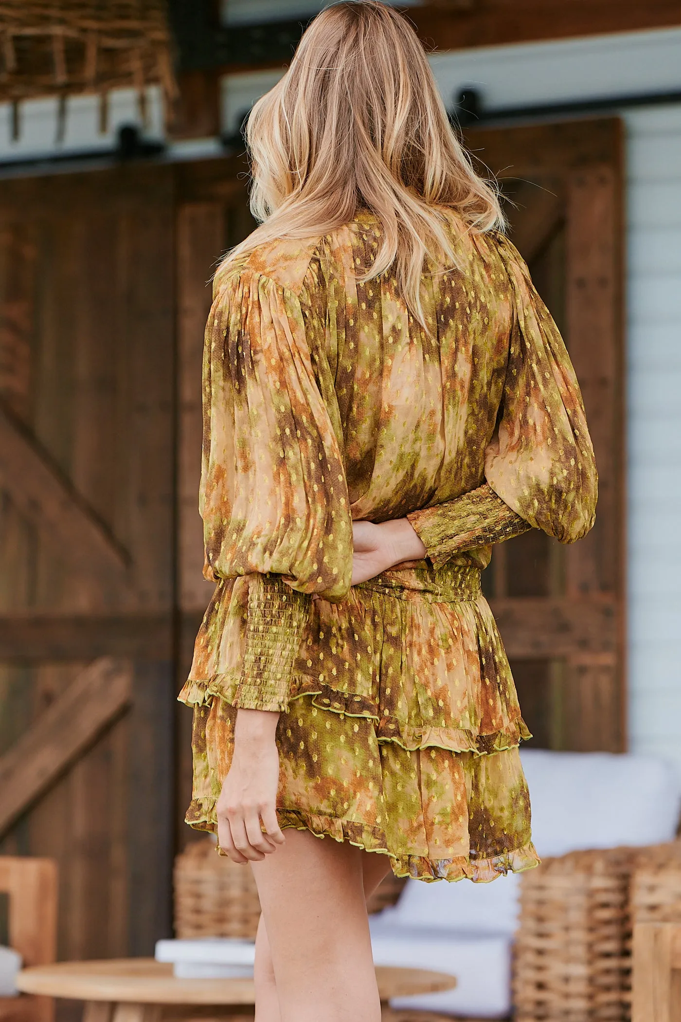 Midsummer Haze Sheer Mini Skirt ~ MOS the label