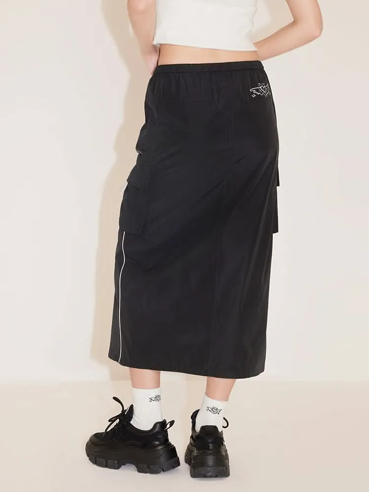 Miss Sixty x Keith Haring Capsule Collection Mid-Length Elasticated Waist Sporty Skirt