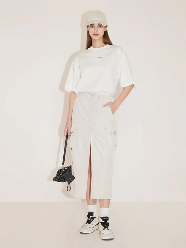 Miss Sixty x Keith Haring Capsule Collection Mid-Length Elasticated Waist Sporty Skirt