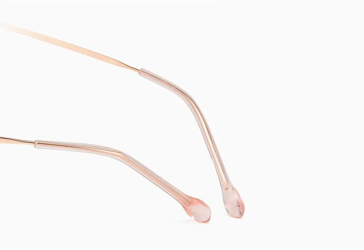 Muzz Unisex Full Rim Irregular Polygon Titanium Frame Eyeglasses 95107