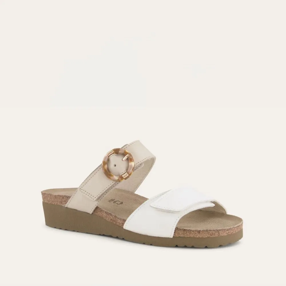 NAOT Anabel Sandal - Ivory & White