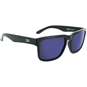 Optic Nerve ONE Mashup Sunglasses - Matte Black/Polarized Smoke with Blue Mirror