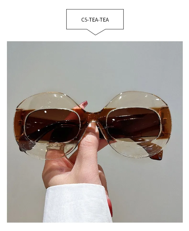 Oversized Oval Women's Sunglasses