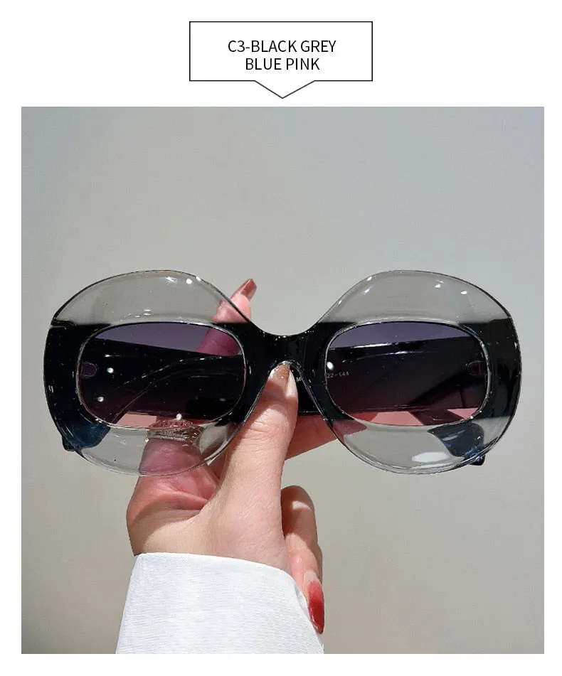 Oversized Oval Women's Sunglasses