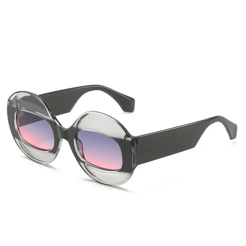 Oversized Oval Women's Sunglasses