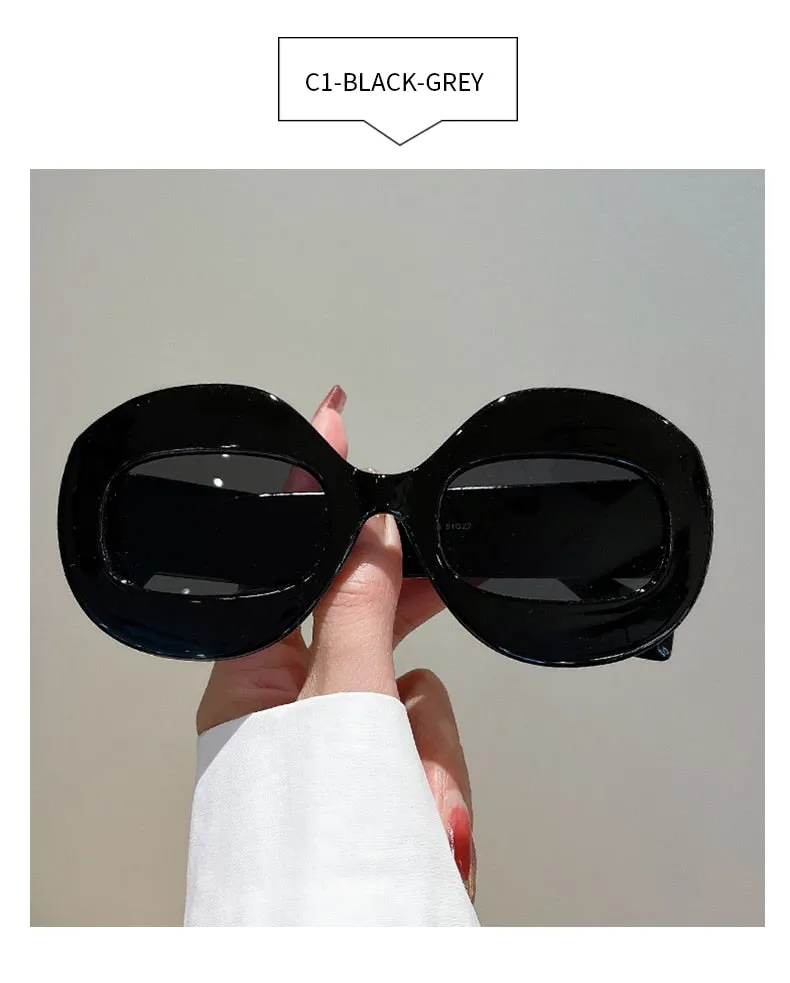 Oversized Oval Women's Sunglasses