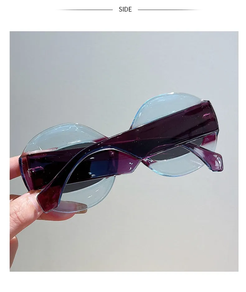 Oversized Oval Women's Sunglasses