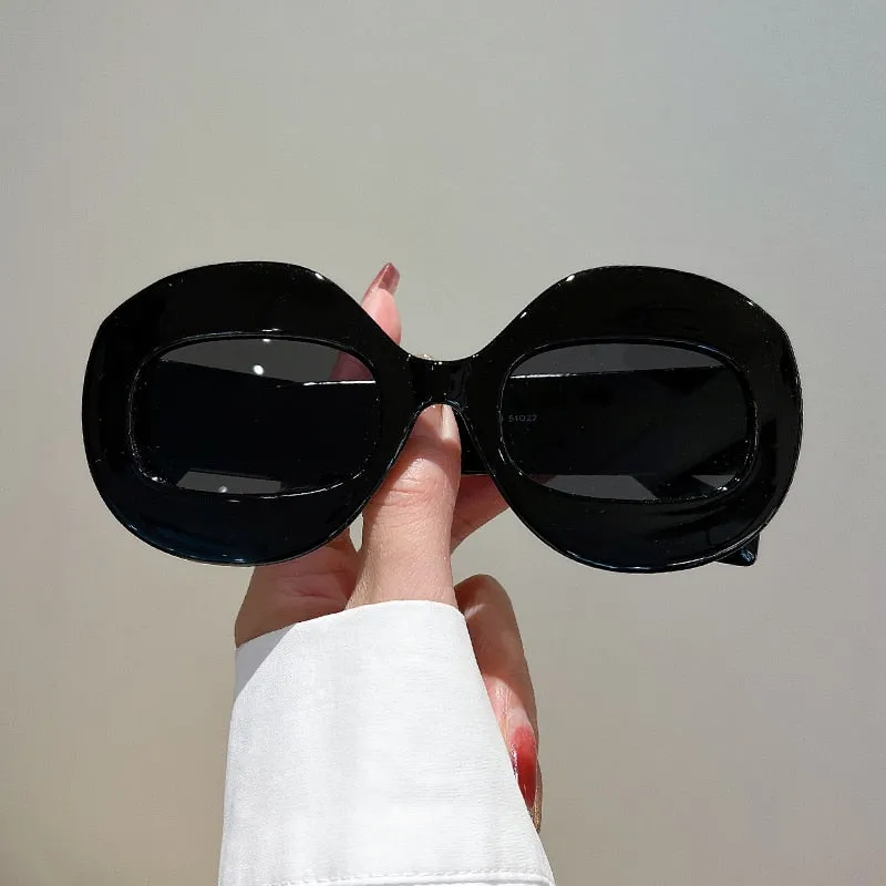 Oversized Oval Women's Sunglasses
