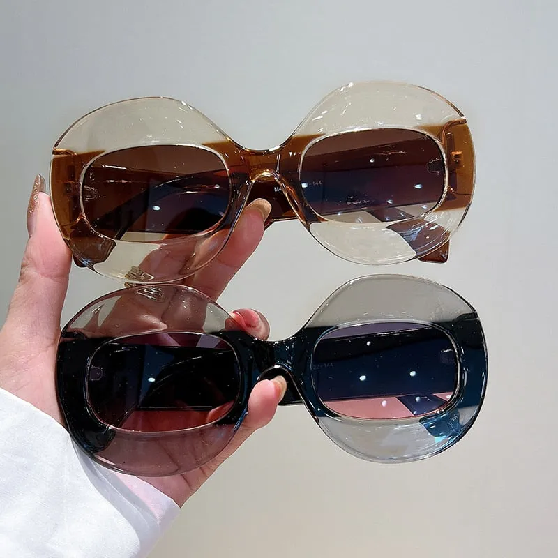 Oversized Oval Women's Sunglasses