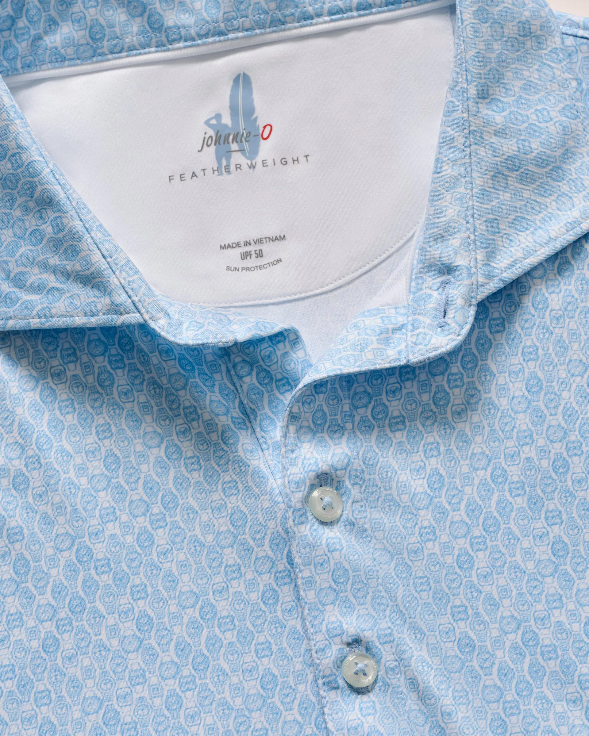 PerryGolf Featherweight Performance Polo - It's About Time
