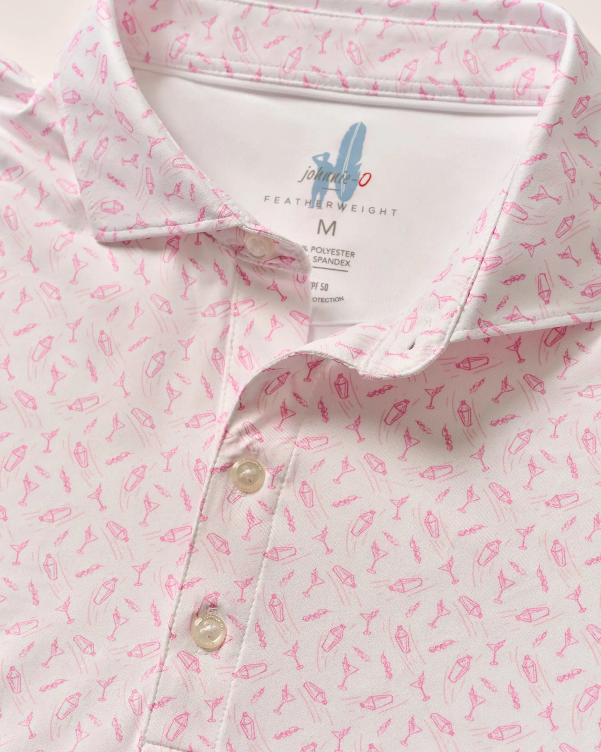 PerryGolf Featherweight Performance Polo - Tini Print