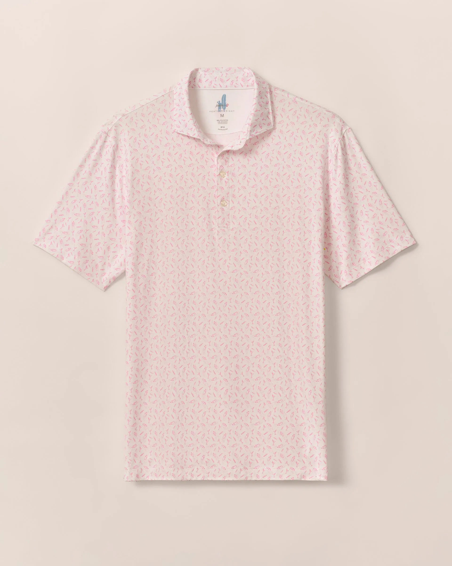 PerryGolf Featherweight Performance Polo - Tini Print