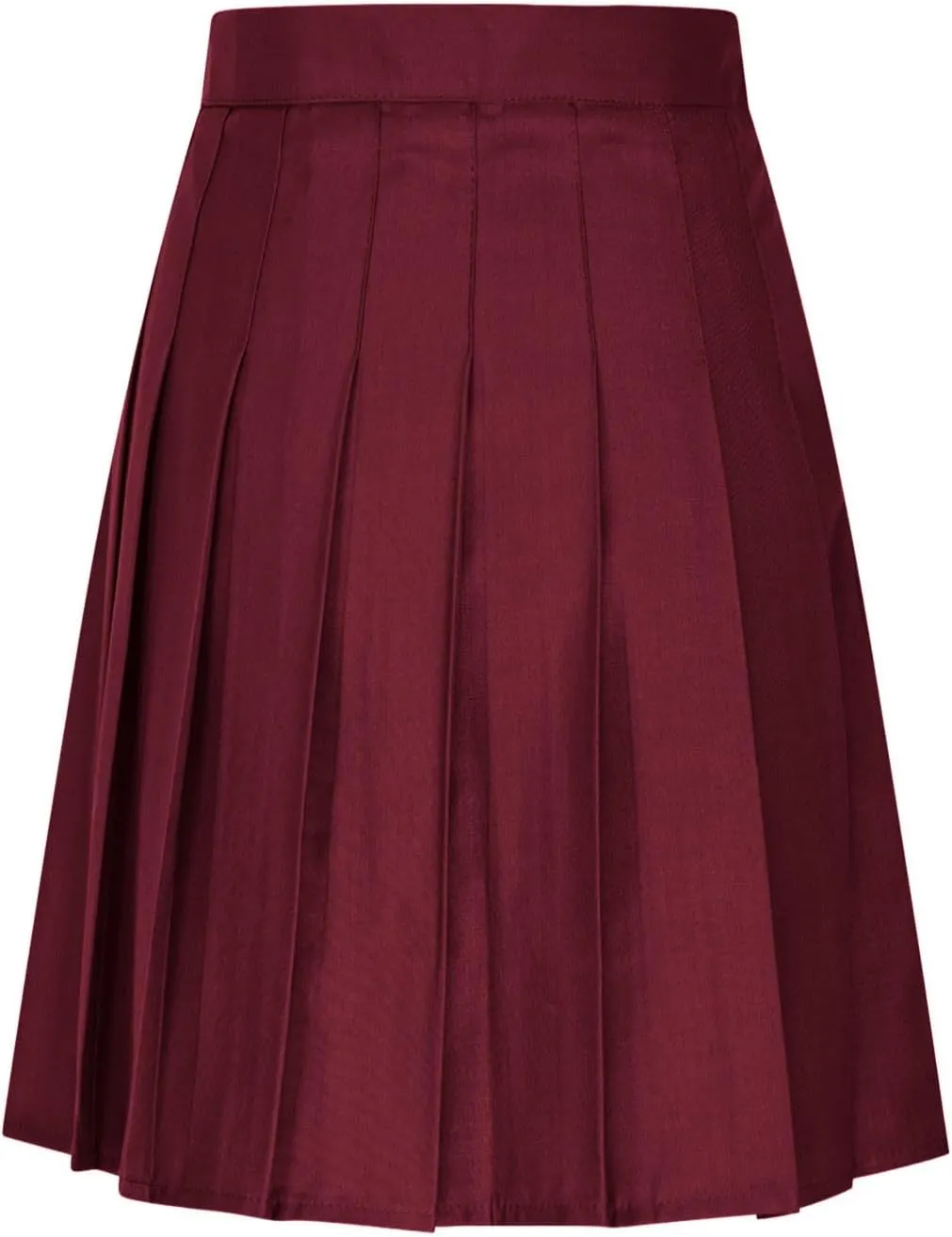 Pleated Skirt for Women Summer Elastic Waist School Uniform Cheerleader Skirts Casual Comfy Loose Plus Size Skorts