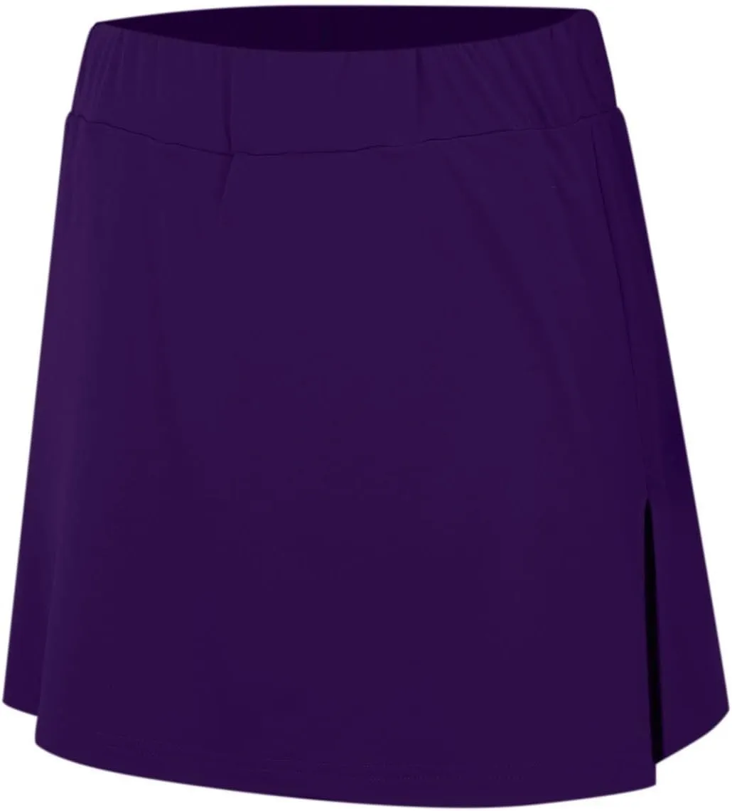Plus Size Skorts for Curvy Women Short Tennis Skirt with Slit Pockets Built in Shorts High Waisted Workout Outfits