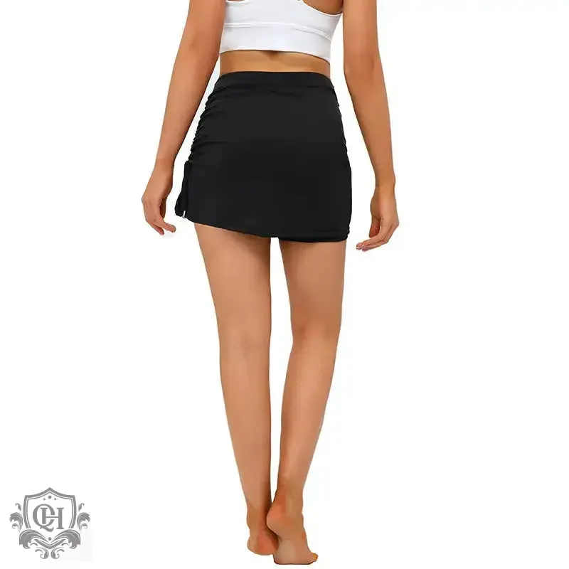Quick-Dry Sporty High Waist Skirt