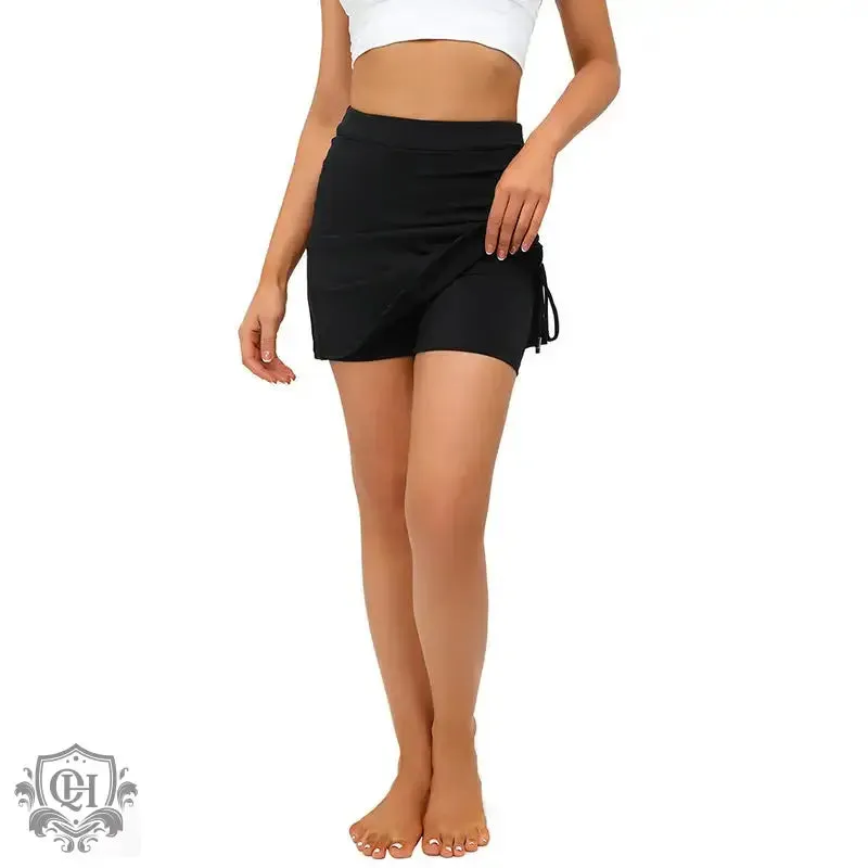 Quick-Dry Sporty High Waist Skirt