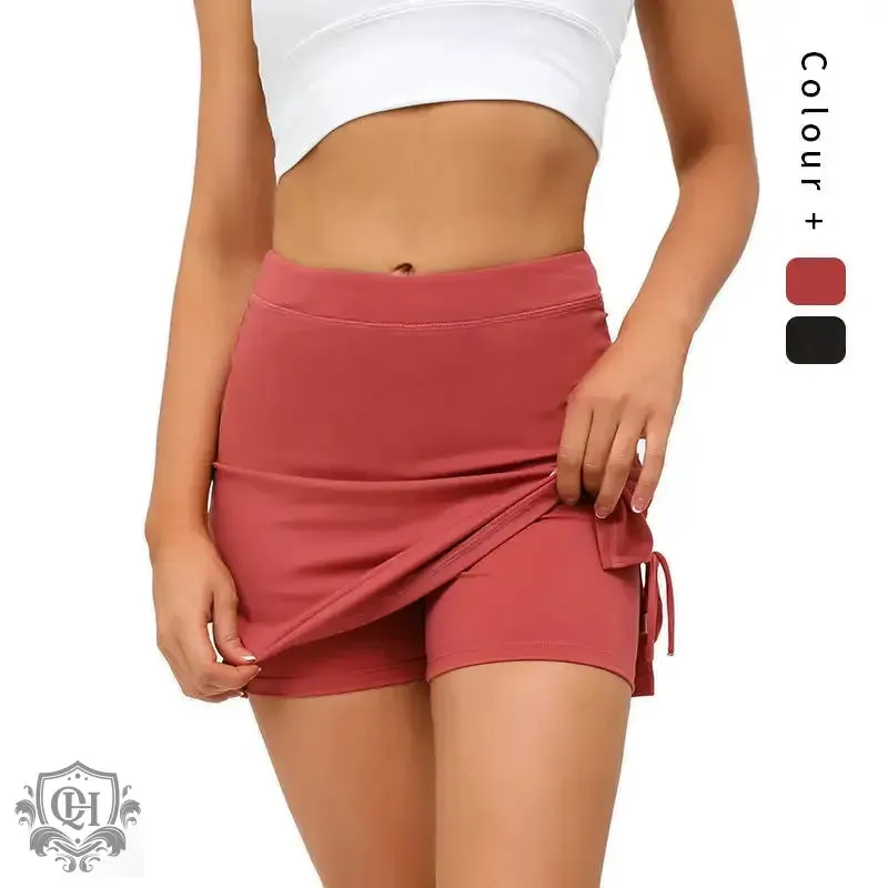 Quick-Dry Sporty High Waist Skirt