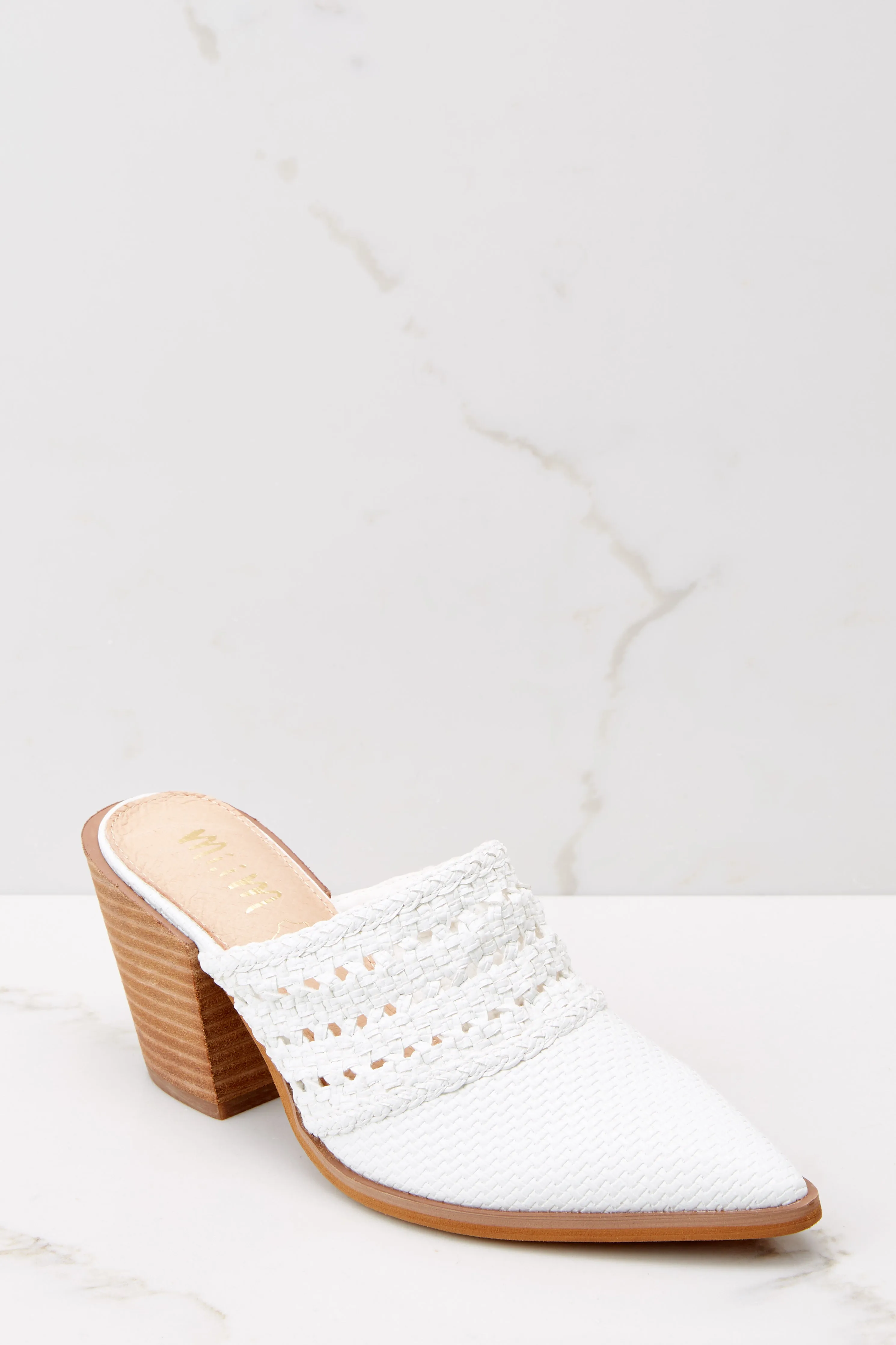 Quick Retreat White High Heel Sandals