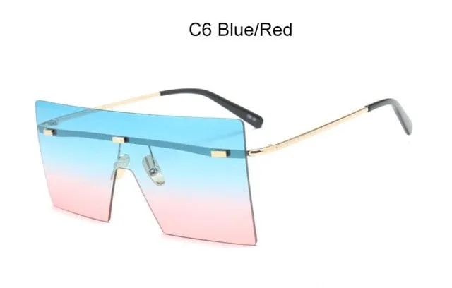 Retro Vintage Sunglasses Luxury Brand