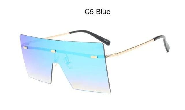 Retro Vintage Sunglasses Luxury Brand