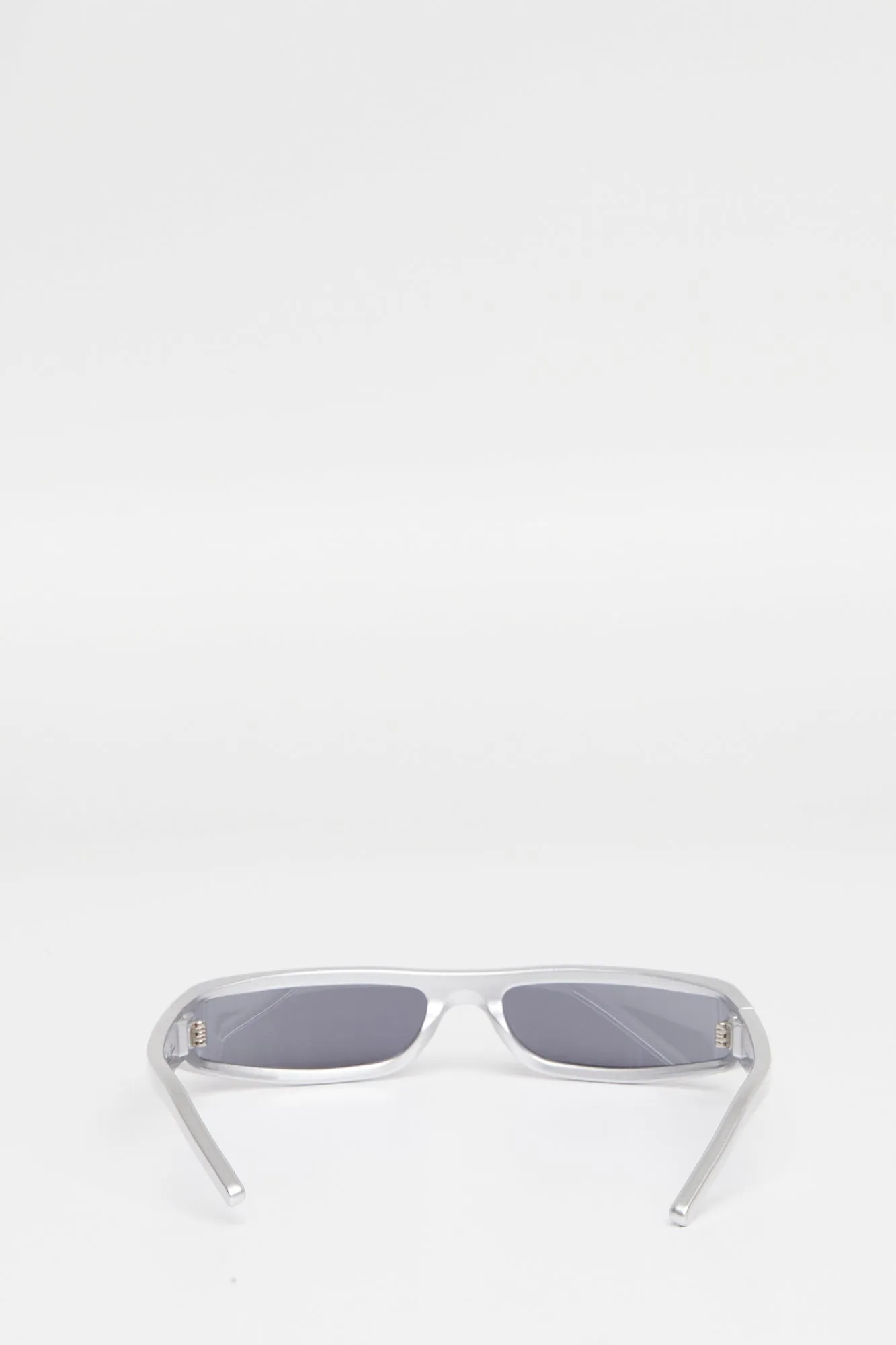 Rick Owens Sunglasses Fog Silver Temple