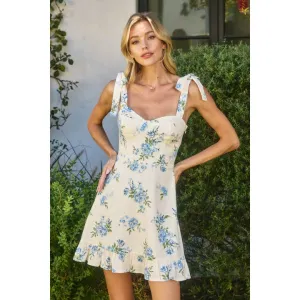 Ruffled Foral Dress