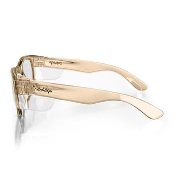SafeStyle Classics Champagne Frame Clear Lens