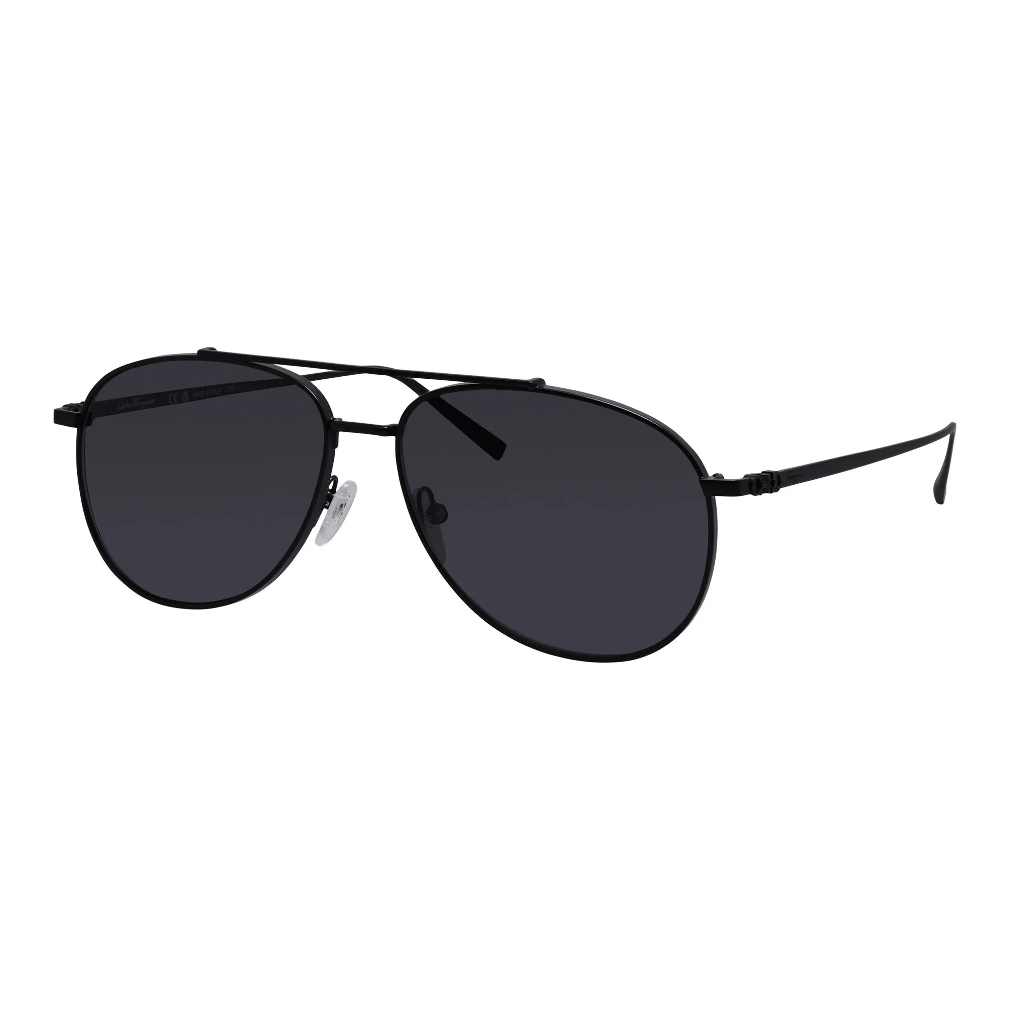 Salvatore Ferragamo Unisex Black Sunglasses SF_201S_002_60mm