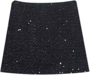 Sequin Skirt for Women Stretchy Bodycon Mini Skirts Sexy Sparkly Skirt Glitter Shiny Skirt Night Out Dance Party Dress