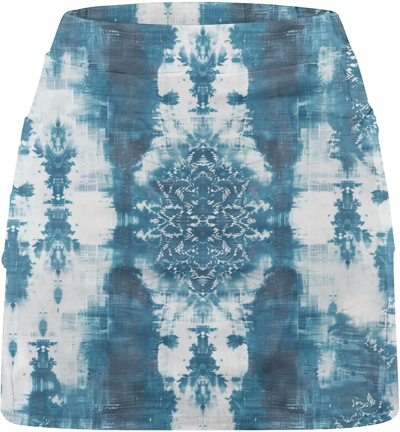 Skorts for Women Dressy Casual Tie Dye Skirts for Women High Waist Athletic Golf Tennis Skirt with Built in Shorts