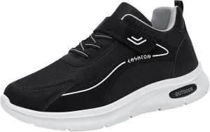 Slip on Walking Shoes Women Comfy Knitted Non Slip Running Shoes Wide Width Breathable Mesh Sports Workout Tennis Shoes Fashion Lace Up Sneakers