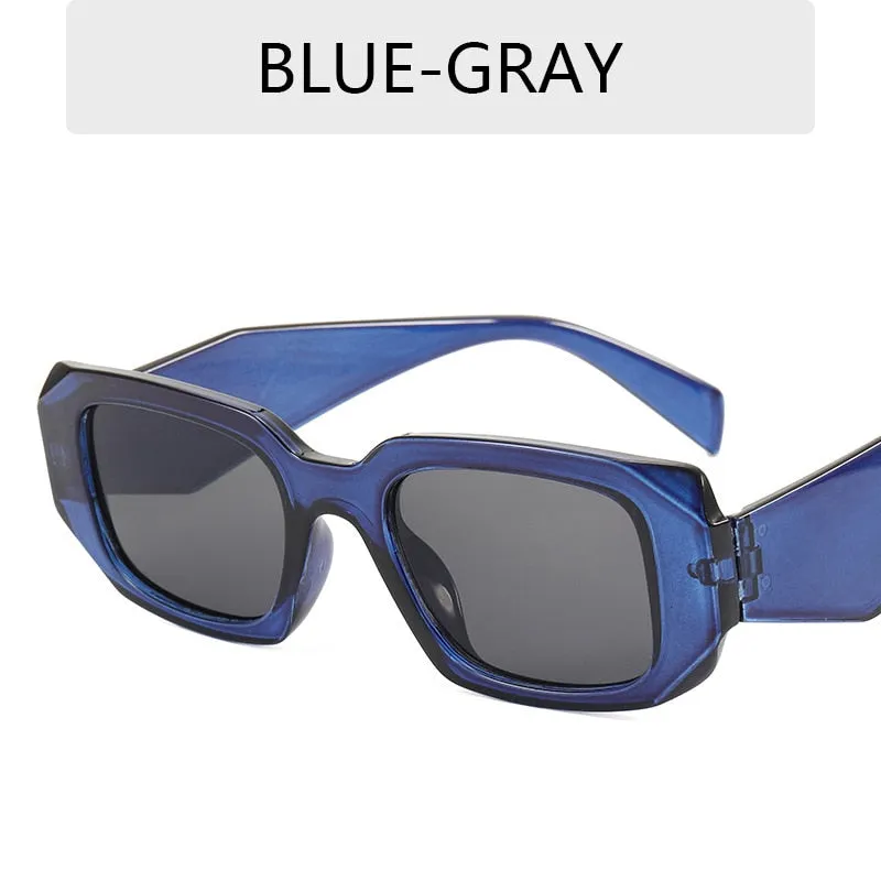 Small Polygon Rectangle   Sun Glasses