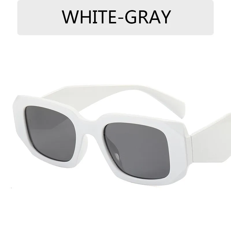 Small Polygon Rectangle   Sun Glasses
