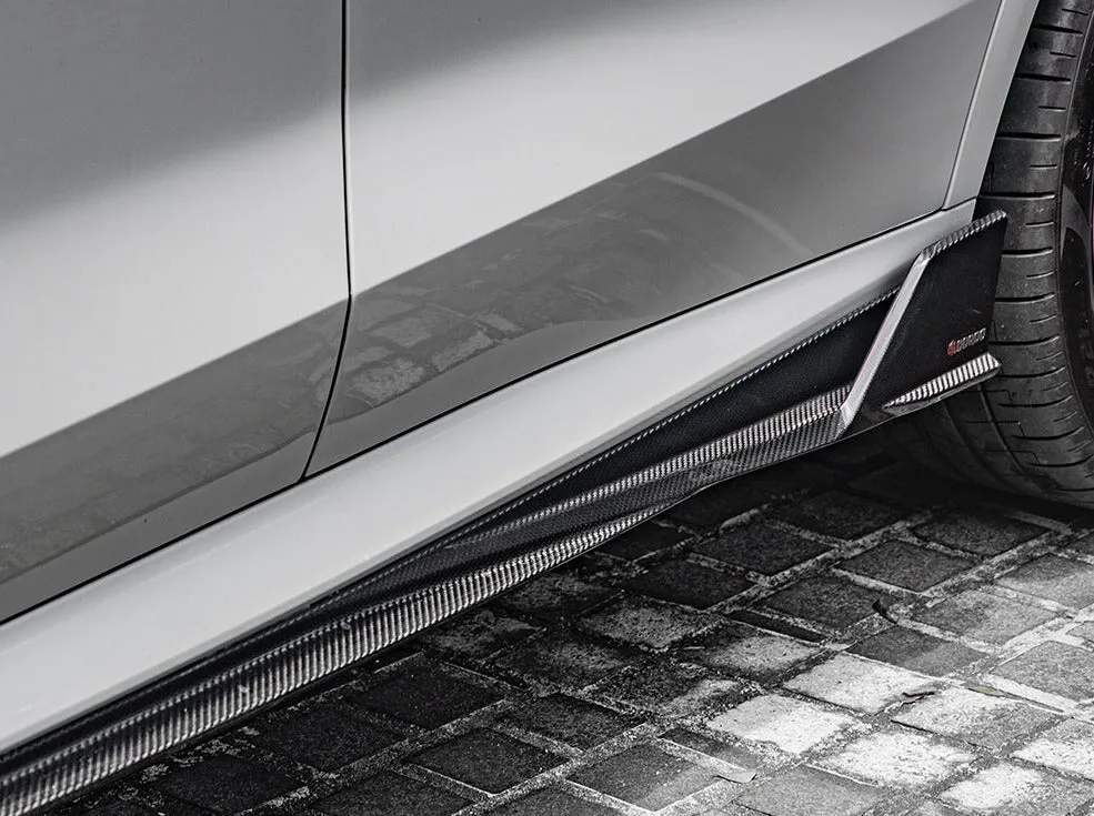 SQ-Aero Carbon Fiber Side Skirt Extension Set - G05 X5