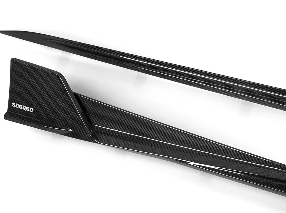 SQ-Aero Carbon Fiber Side Skirt Extension Set - G05 X5