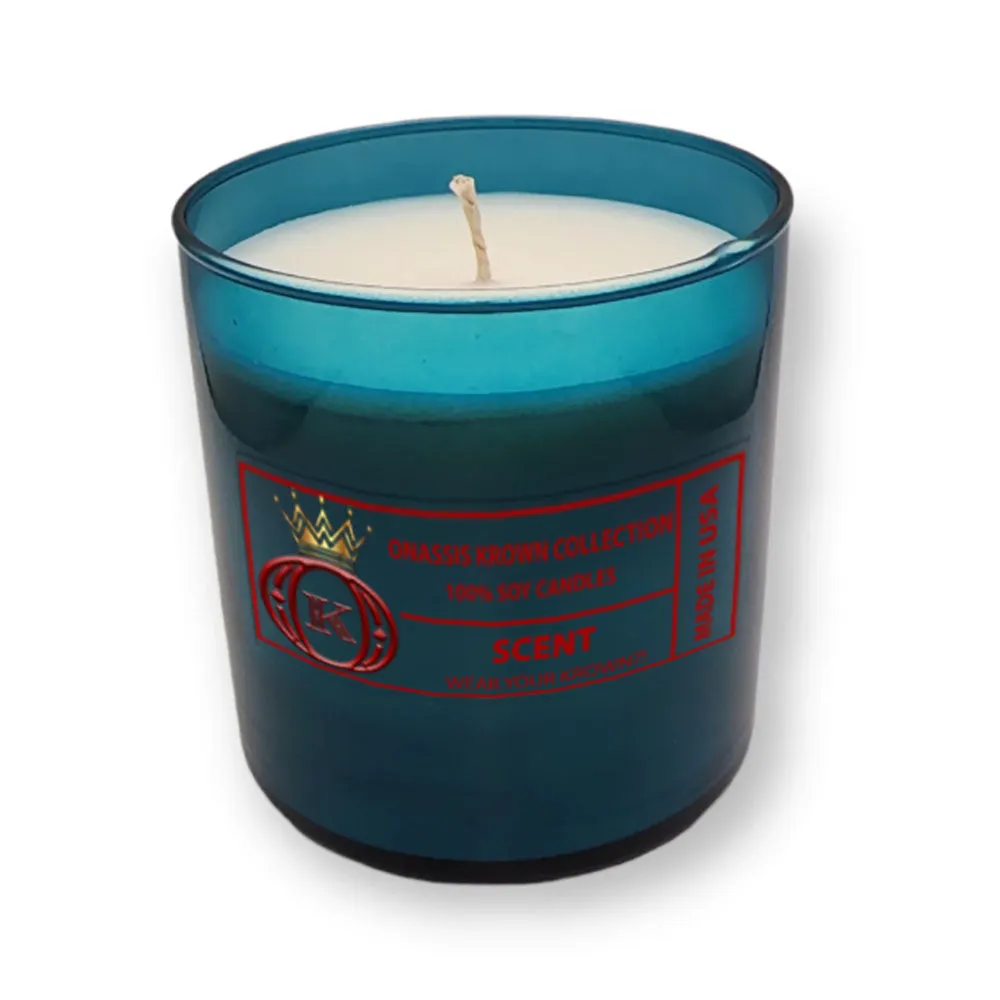 Teal Tumbler 9oz Soy Candle