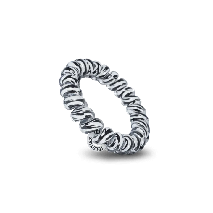 TELETIES HAIR TIE LARGE - ZEBRA