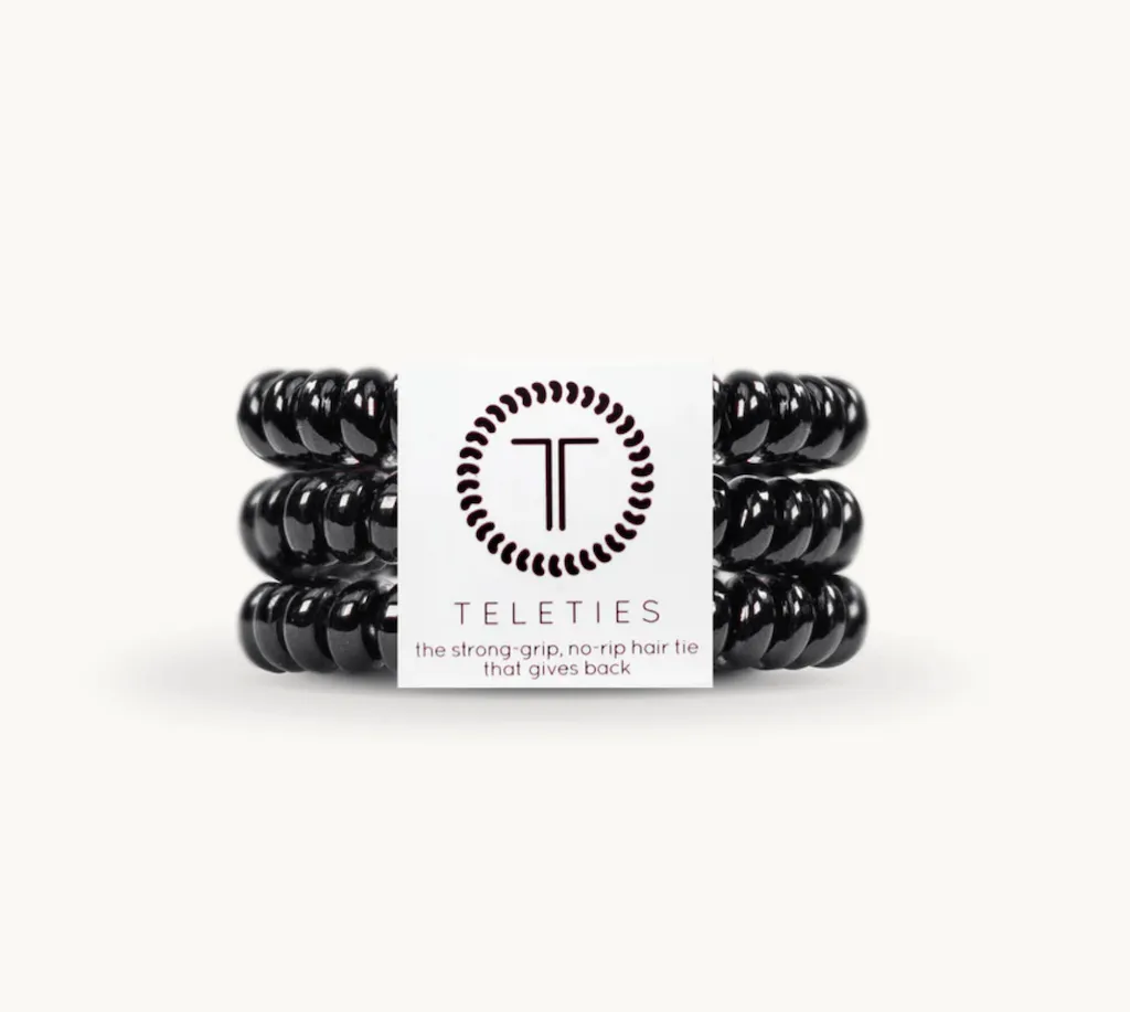 Teleties Jet Black Small Set