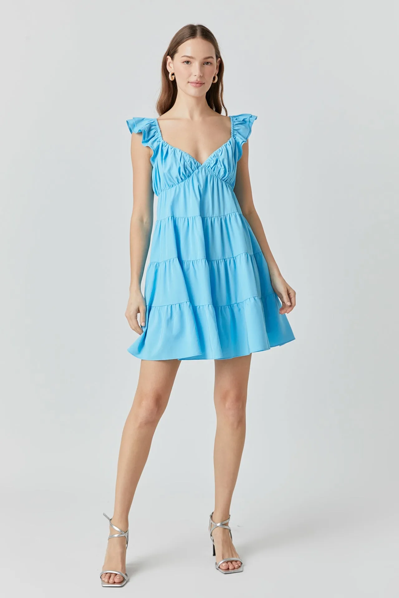 Tiered Mini Dress