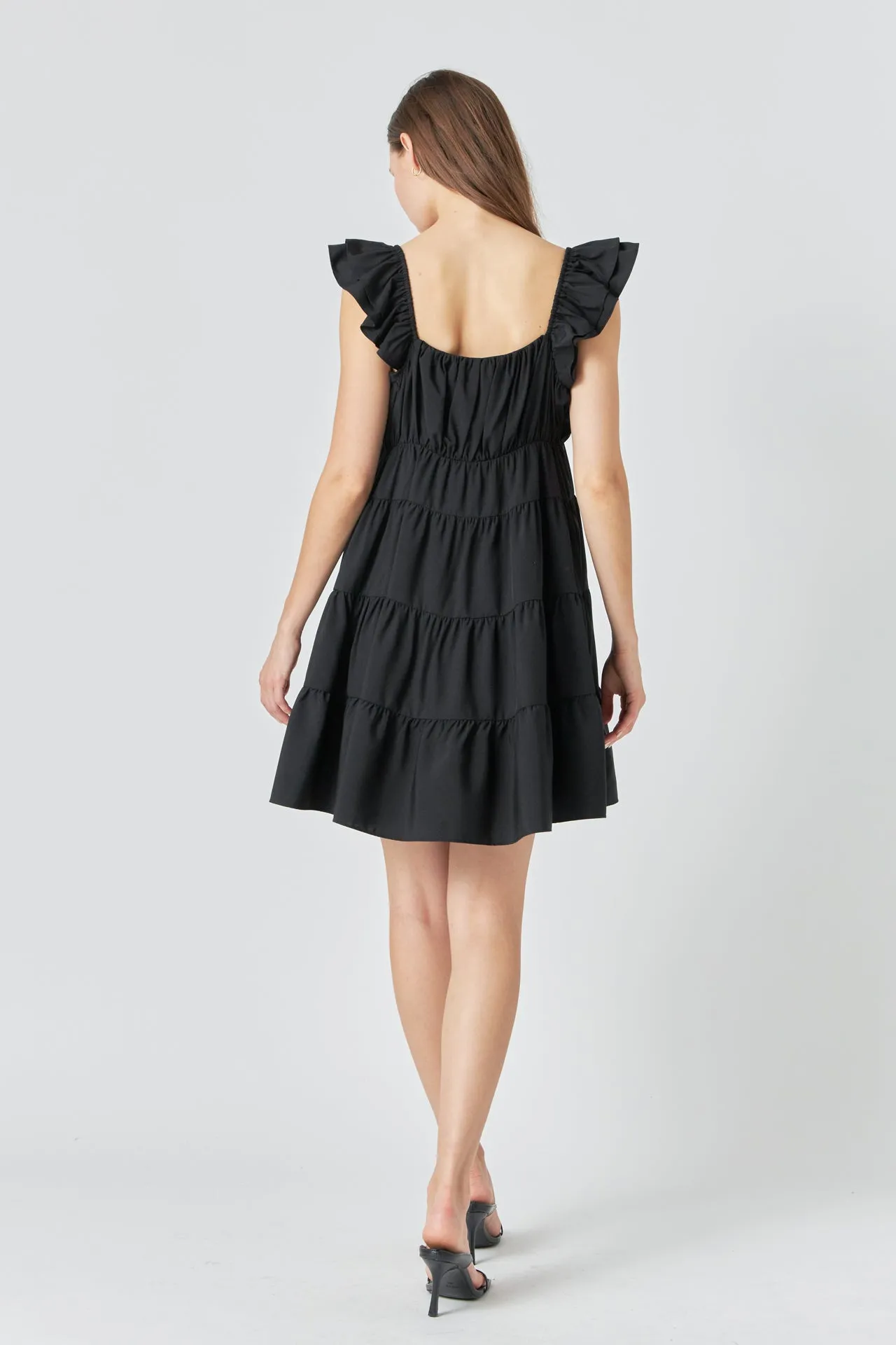 Tiered Mini Dress