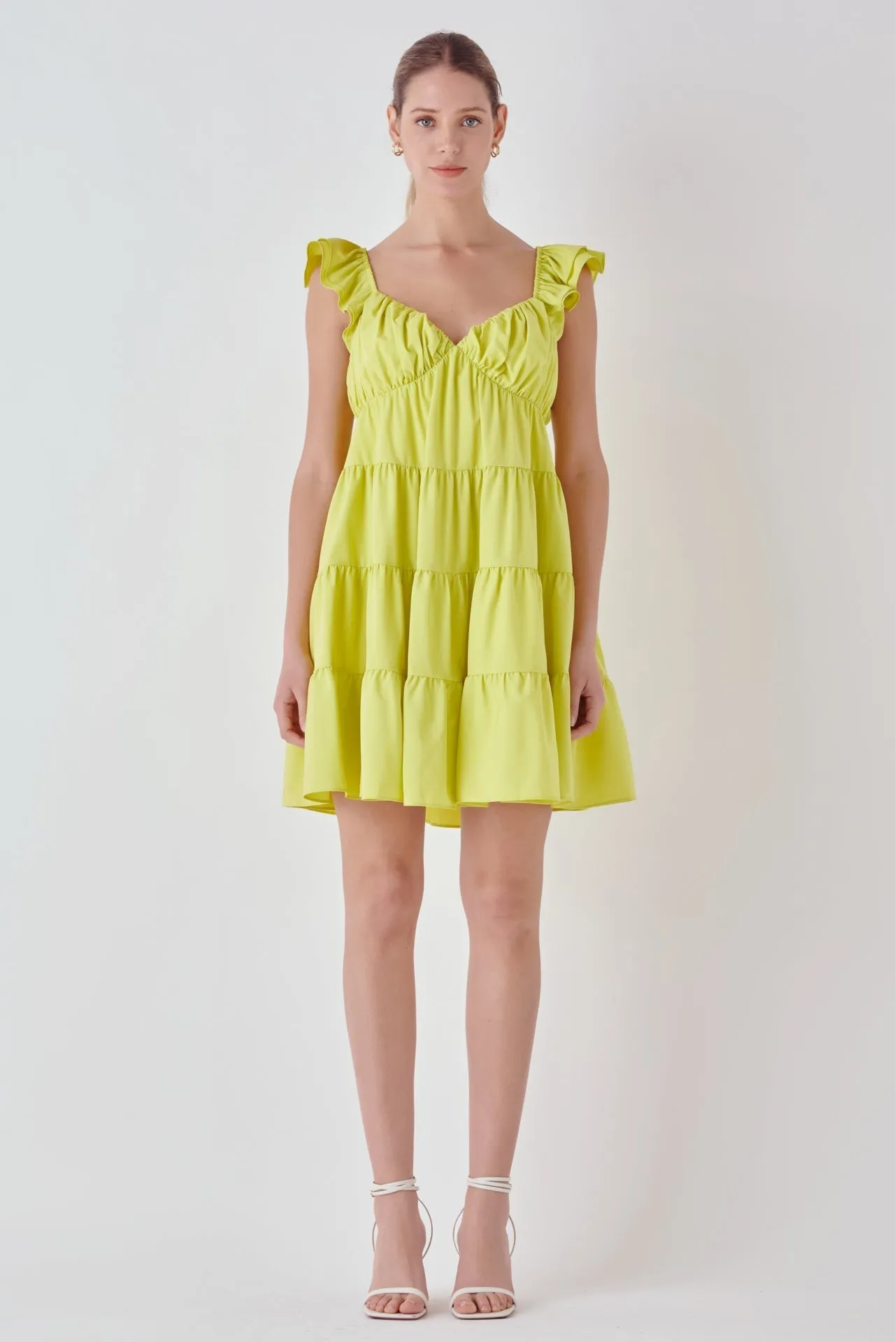 Tiered Mini Dress