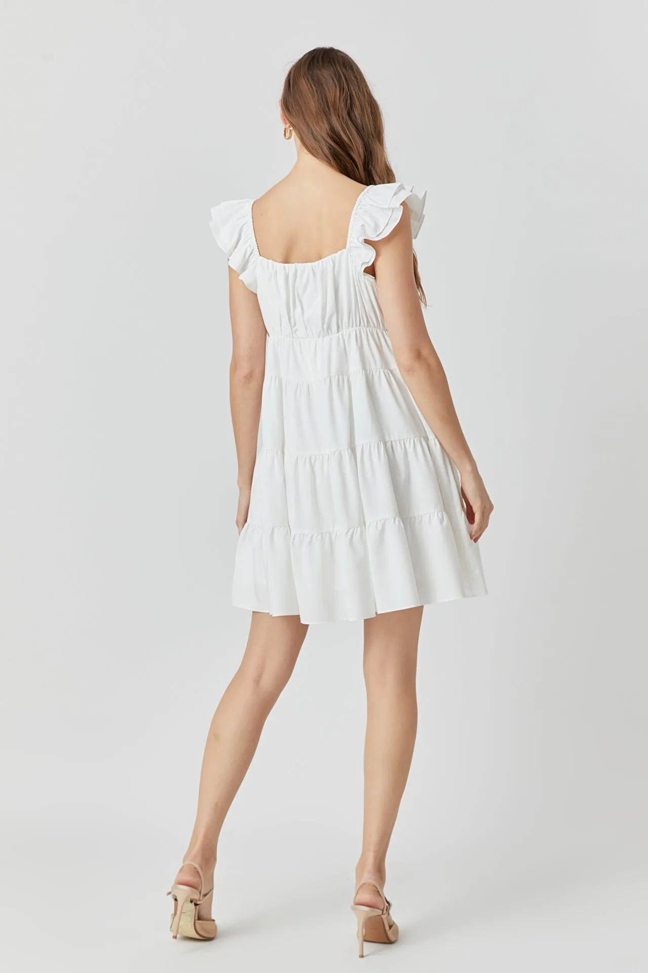 Tiered Mini Dress