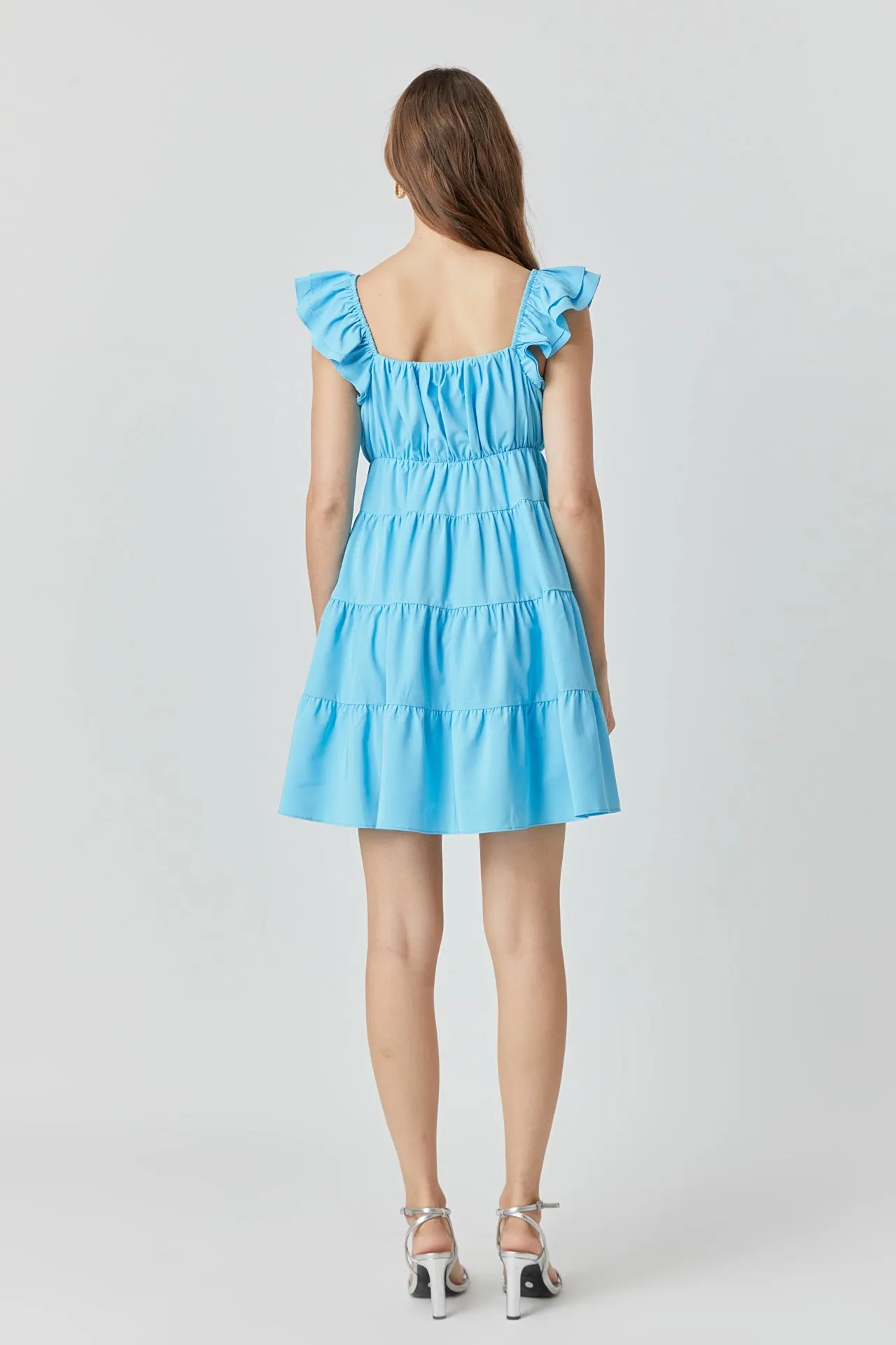 Tiered Mini Dress