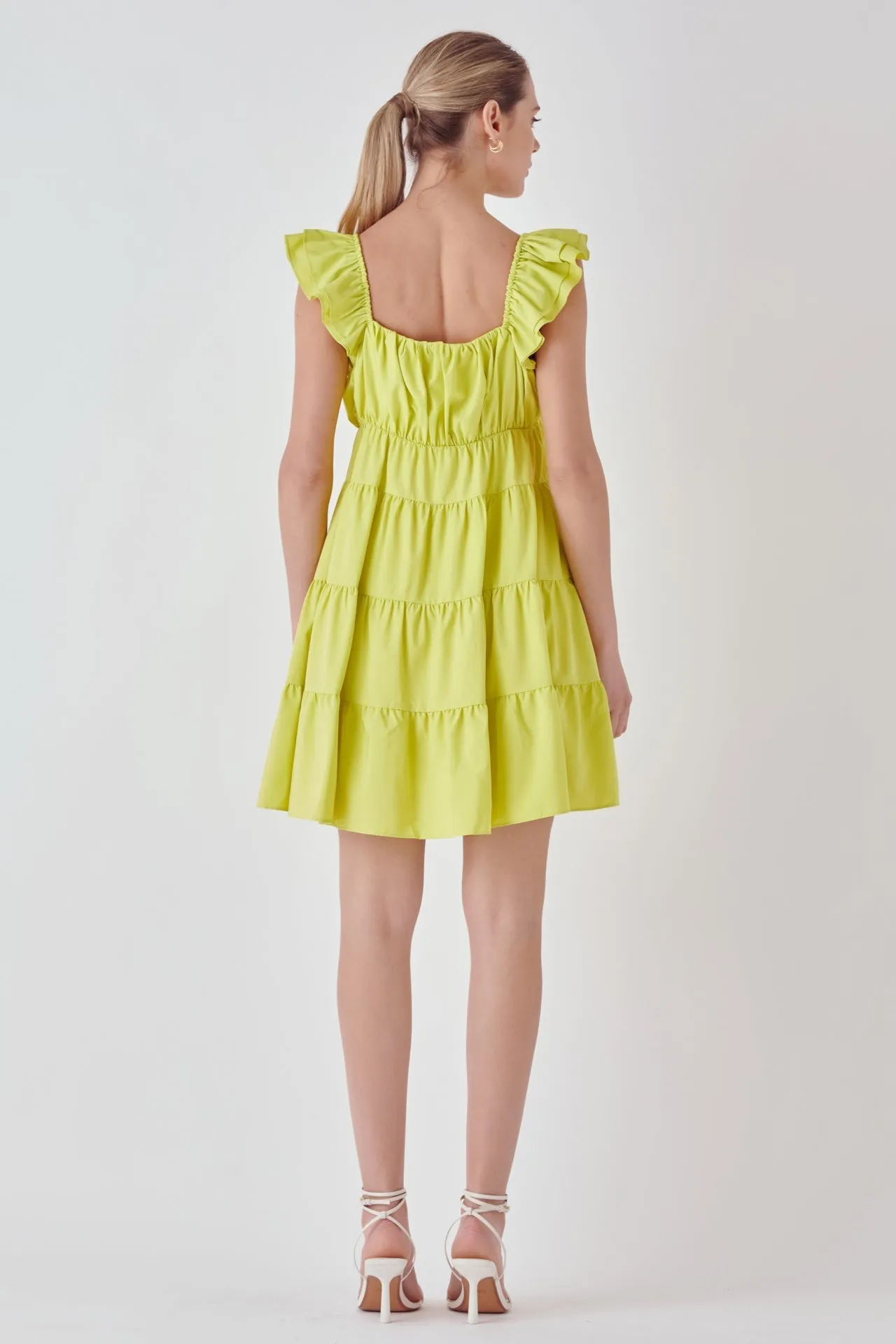 Tiered Mini Dress